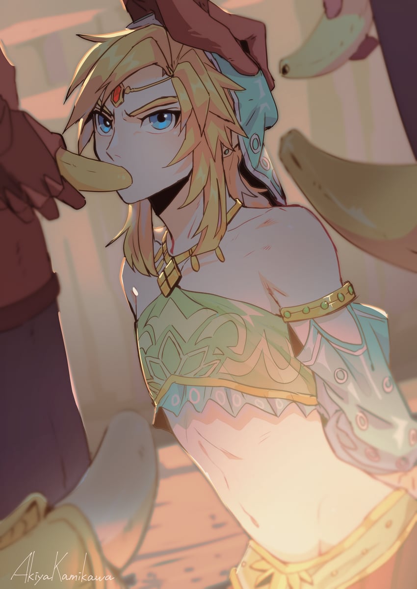 link and yiga clan footsoldier (the legend of zelda and 1 more) drawn by akiyakamikawa