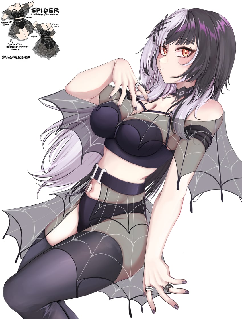 shiori novella (hololive and 1 more) drawn by mmneko and nyahallo