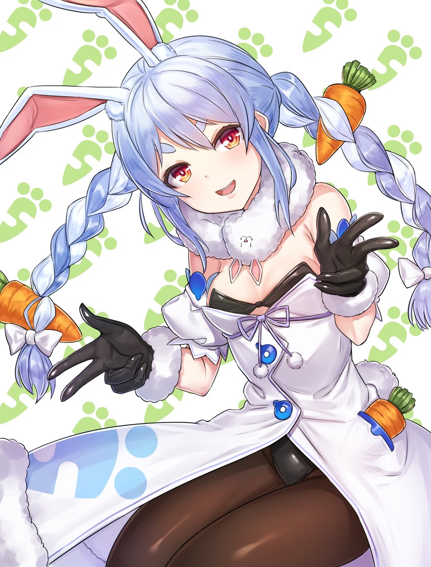 usada pekora and don-chan (hololive and 1 more) drawn by arpeggio_kaga