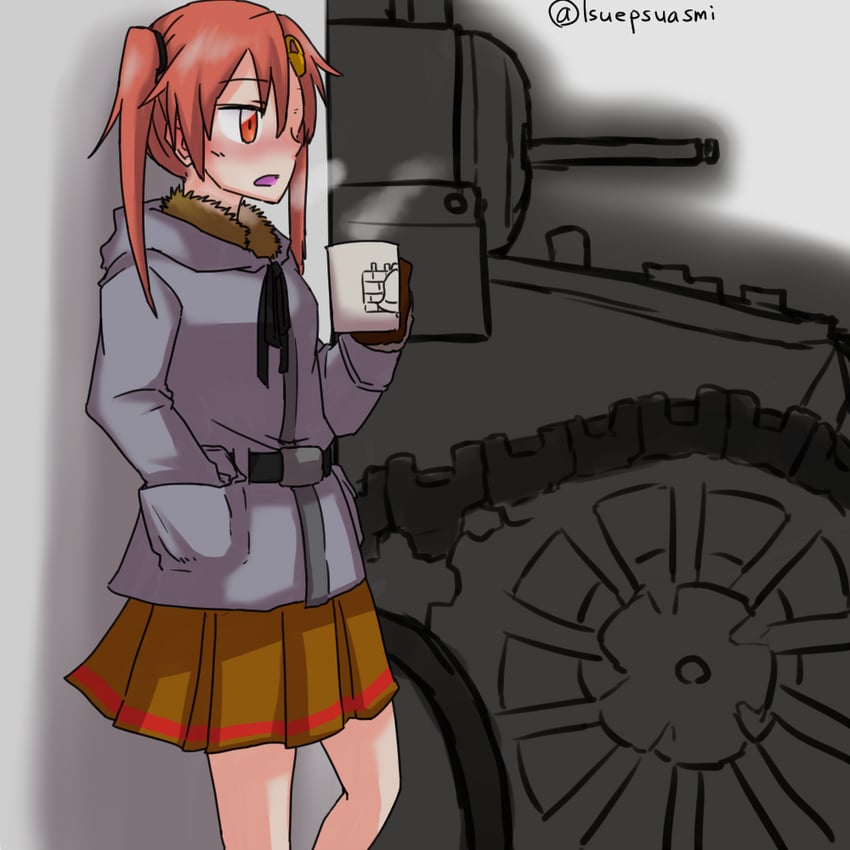 nakasuga emi (girls und panzer and 1 more) drawn by lsuepsuasmi
