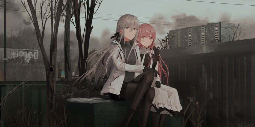 yana and zoya petrovna vecheslova (original) drawn by chihuri