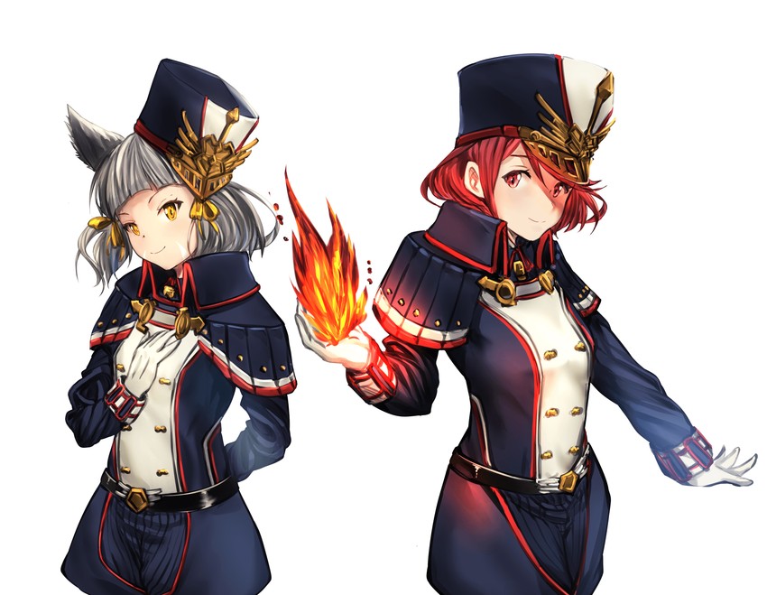 pyra, nia, and morag ladair (xenoblade chronicles and 1 more) drawn by poteto_(potetosarada123)