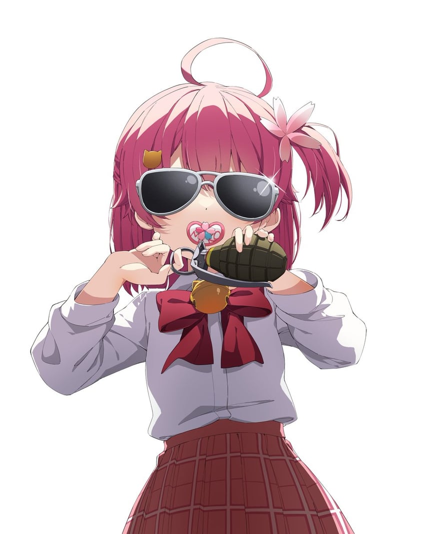 sakura miko (hololive and 1 more) drawn by yuusha_04