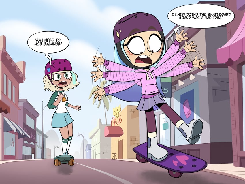 andrea davenport and jackie lynn thomas (star vs the forces of evil and 1 more) drawn by joseartcentenoofficial