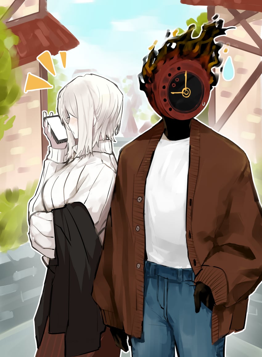 faust and dante (project moon and 1 more) drawn by naughty_0b