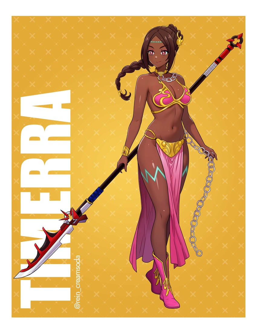 timerra, princess leia, and huttslayer leia (fire emblem and 3 more) drawn by rein_creamsoda