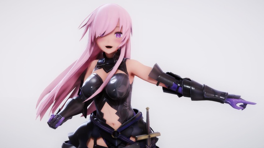 mash kyrielight (fate and 1 more) drawn by mmn_(no_tepad)