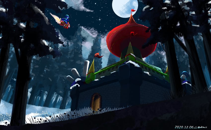mega man and rush (mega man and 1 more) drawn by dlte11