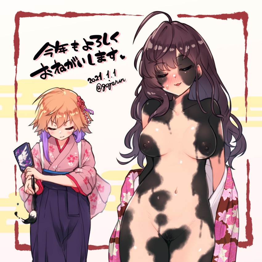 ichinose shiki and ninomiya asuka (idolmaster and 1 more) drawn by gojarun