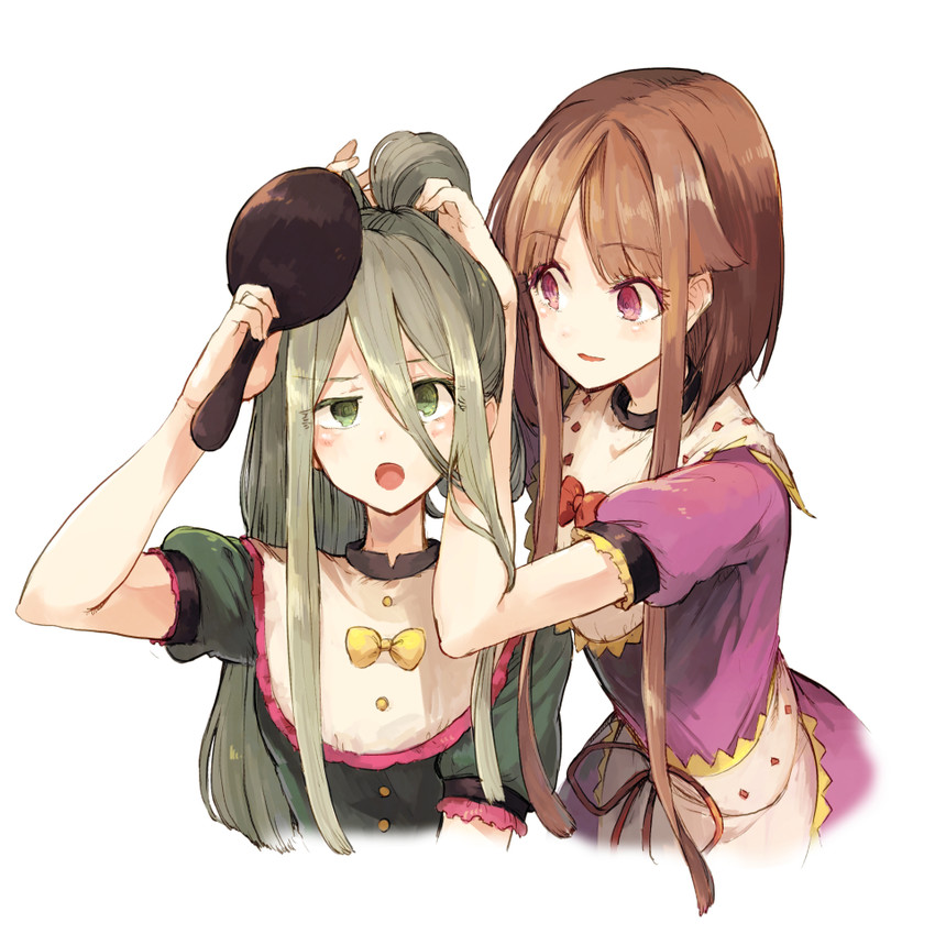 nishida satono and teireida mai (touhou) drawn by hisona_(suaritesumi)