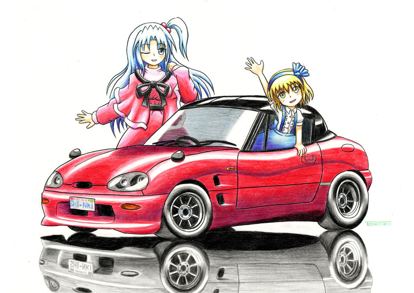alice margatroid and shinki (touhou) drawn by tomozo8674