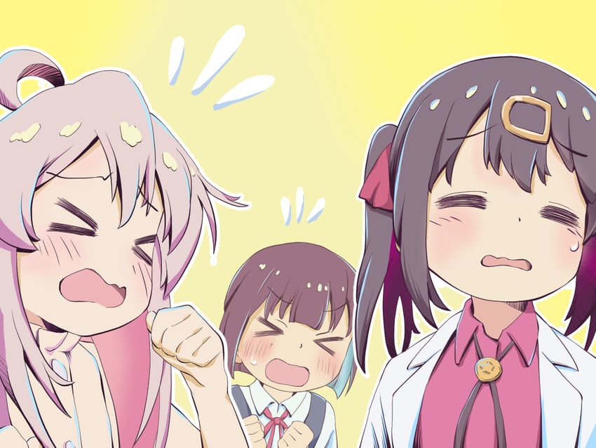 oyama mahiro, oyama mihari, and hozuki momiji (onii-chan wa oshimai!) drawn by sakura_planet