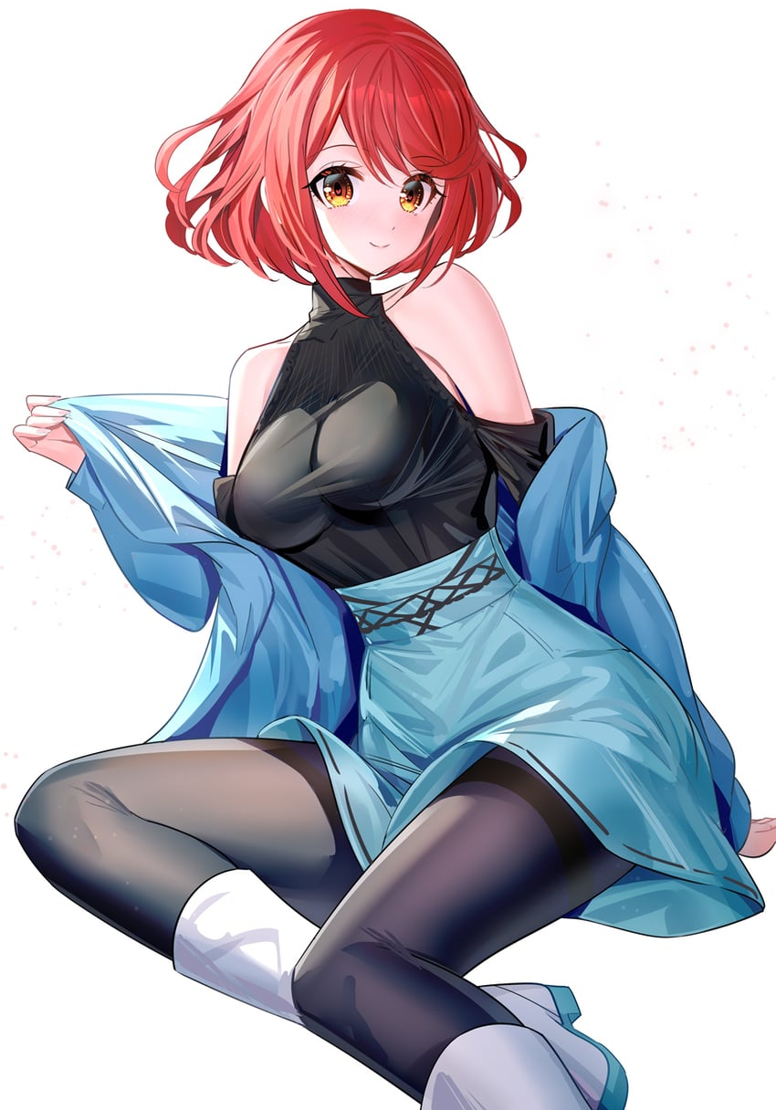 pyra (xenoblade chronicles and 1 more) drawn by ririko_(zhuoyandesailaer)