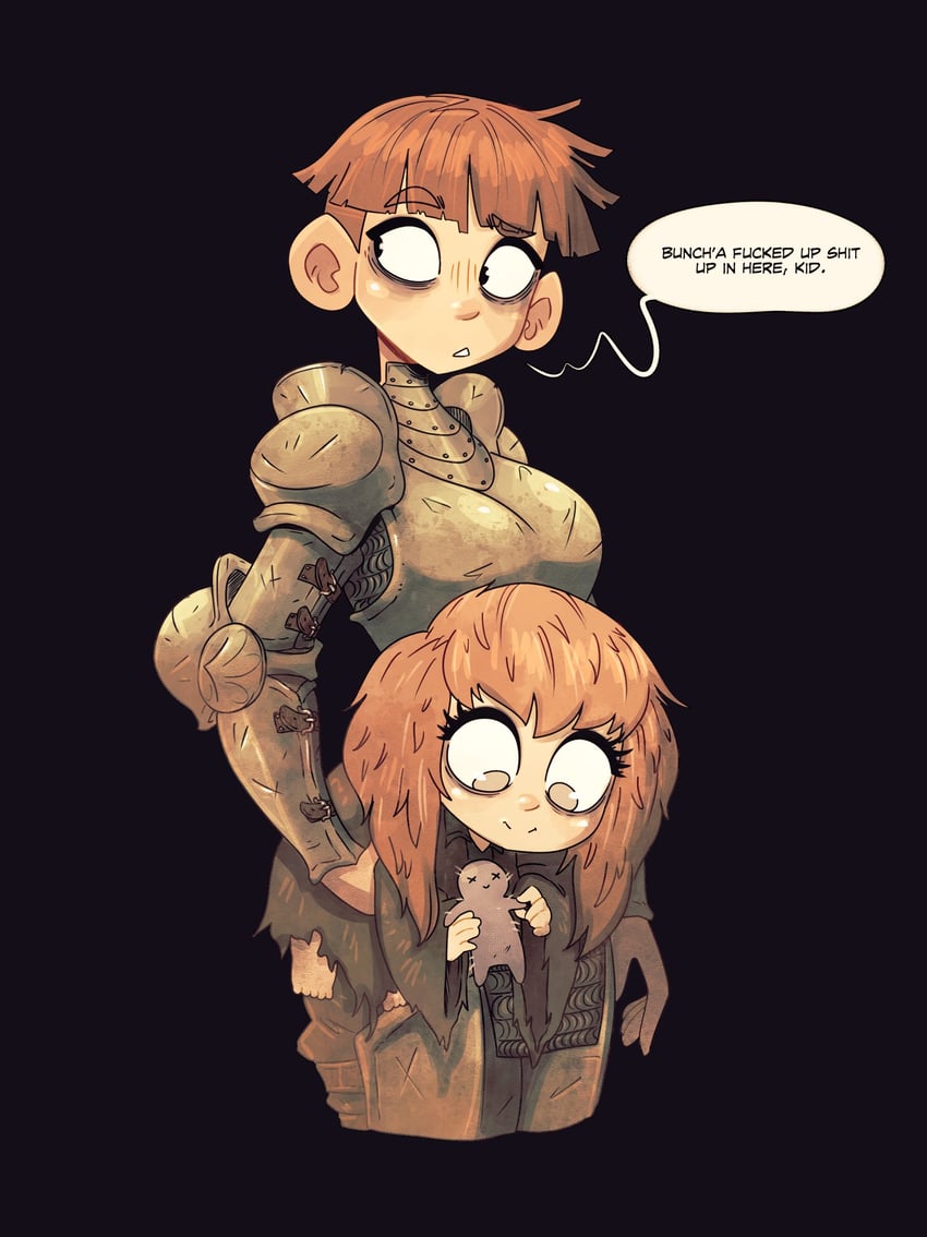 d'arce and the girl (fear & hunger and 1 more) drawn by rapscallion