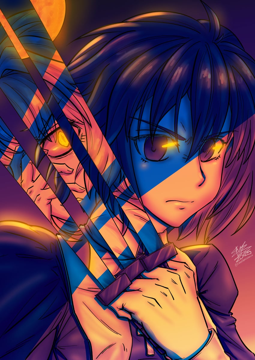 arcueid brunestud, ciel, and red arcueid (tsukihime) drawn by ewertonleoncio