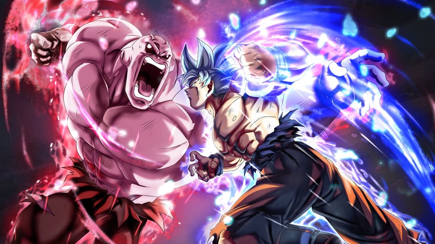 son goku and jiren (dragon ball and 2 more)