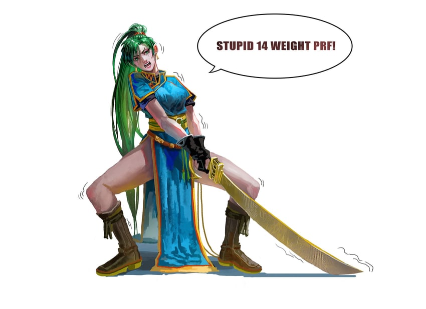 lyn (fire emblem and 1 more) drawn by yanmanxplore