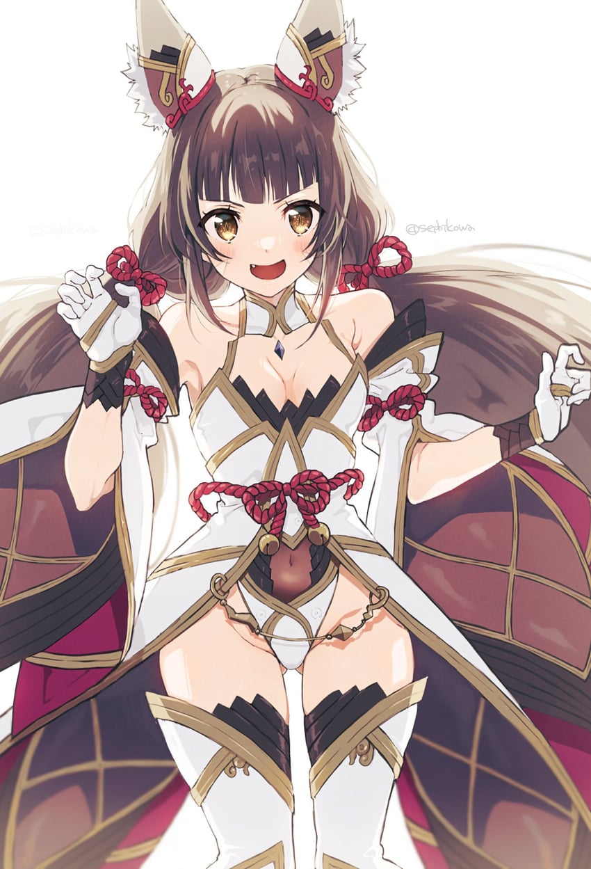 nia (xenoblade chronicles and 1 more) drawn by sephikowa