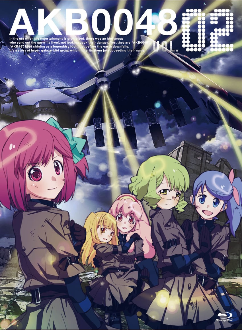motomiya nagisa, shinonome sonata, aida orine, kanzaki suzuko, and yokomizo makoto (akb0048) drawn by ebata_risa