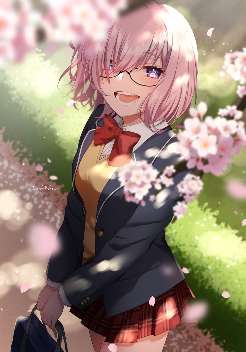 mash kyrielight (fate and 1 more) drawn by ichi_kq