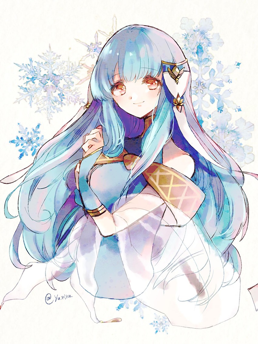 ninian (fire emblem and 1 more) drawn by yuuri_(114916)