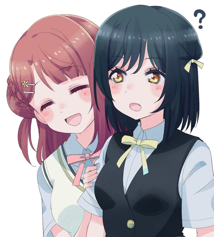 uehara ayumu and mifune shioriko (love live! and 1 more) drawn by cream_(nipakupa)