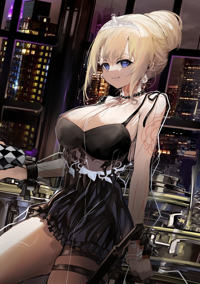 watson amelia (hololive and 1 more) drawn by vyragami