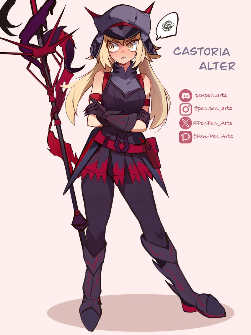 artoria pendragon and artoria caster (original and 2 more) drawn by pen-pen_arts