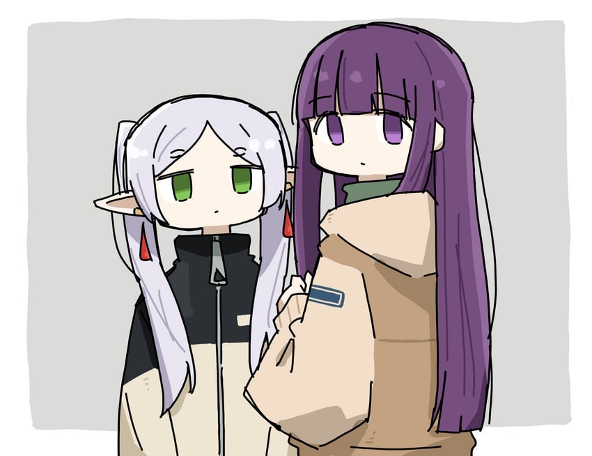 frieren and fern (sousou no frieren) drawn by tokiwa_(914)