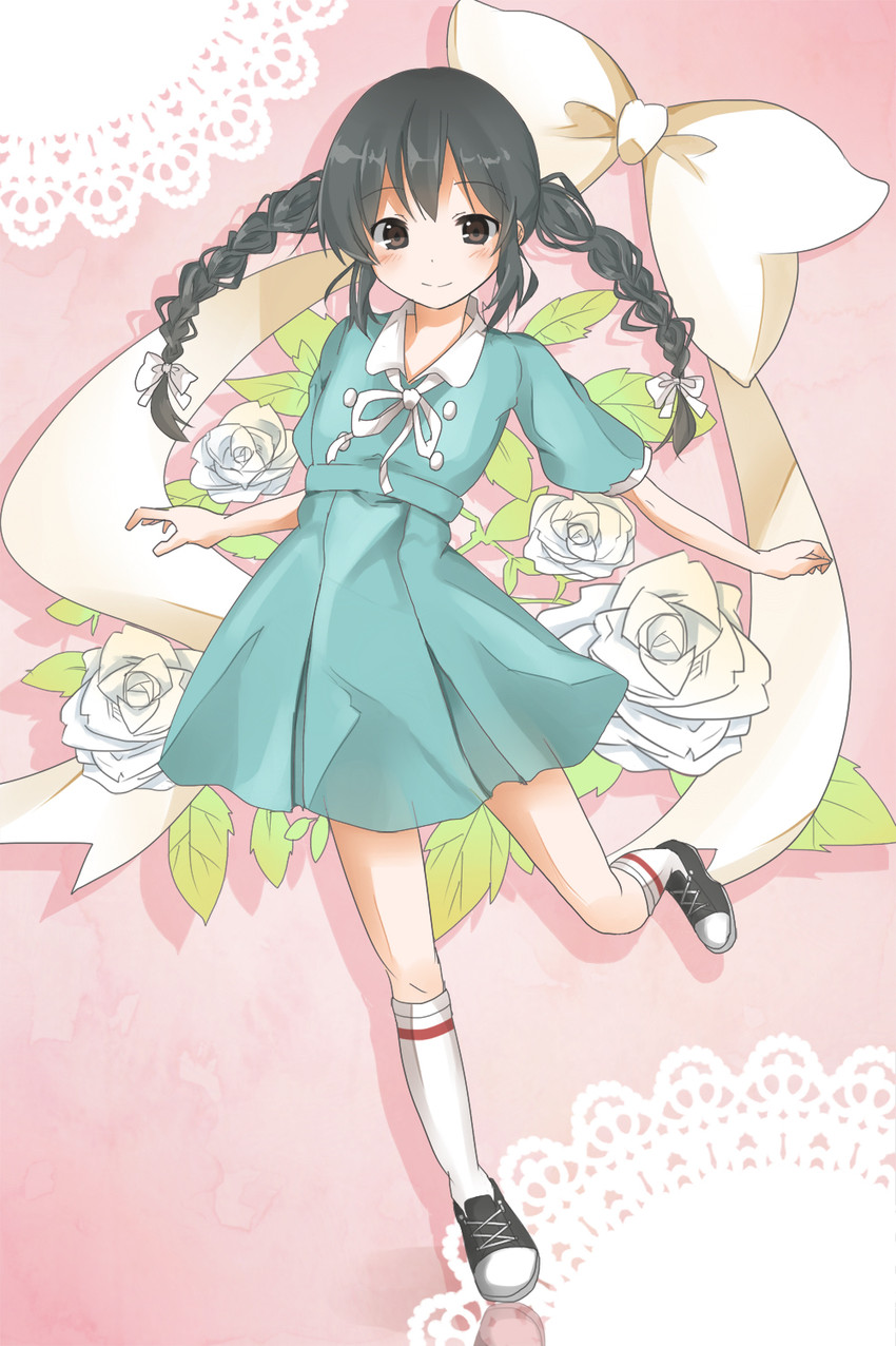 nakano azusa (k-on! and 1 more) drawn by +kagami+