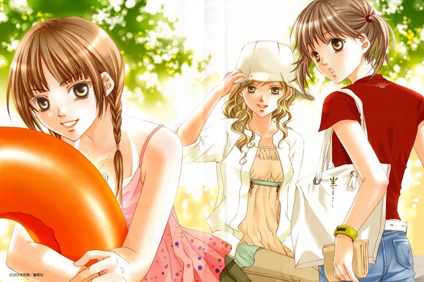 fukuzawa yumi, toudou shimako, and shimazu yoshino (maria-sama ga miteru) drawn by hibiki_reine