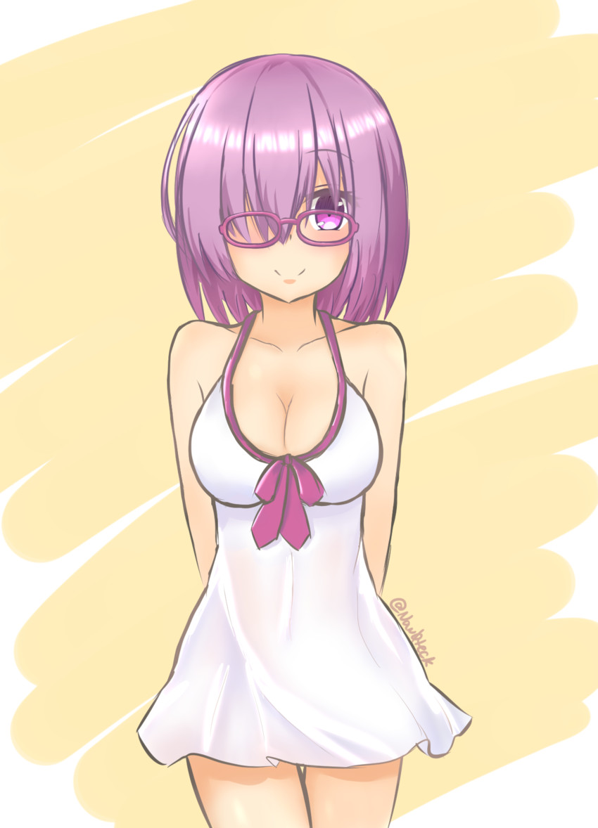 mash kyrielight (fate and 1 more) drawn by nan0teck