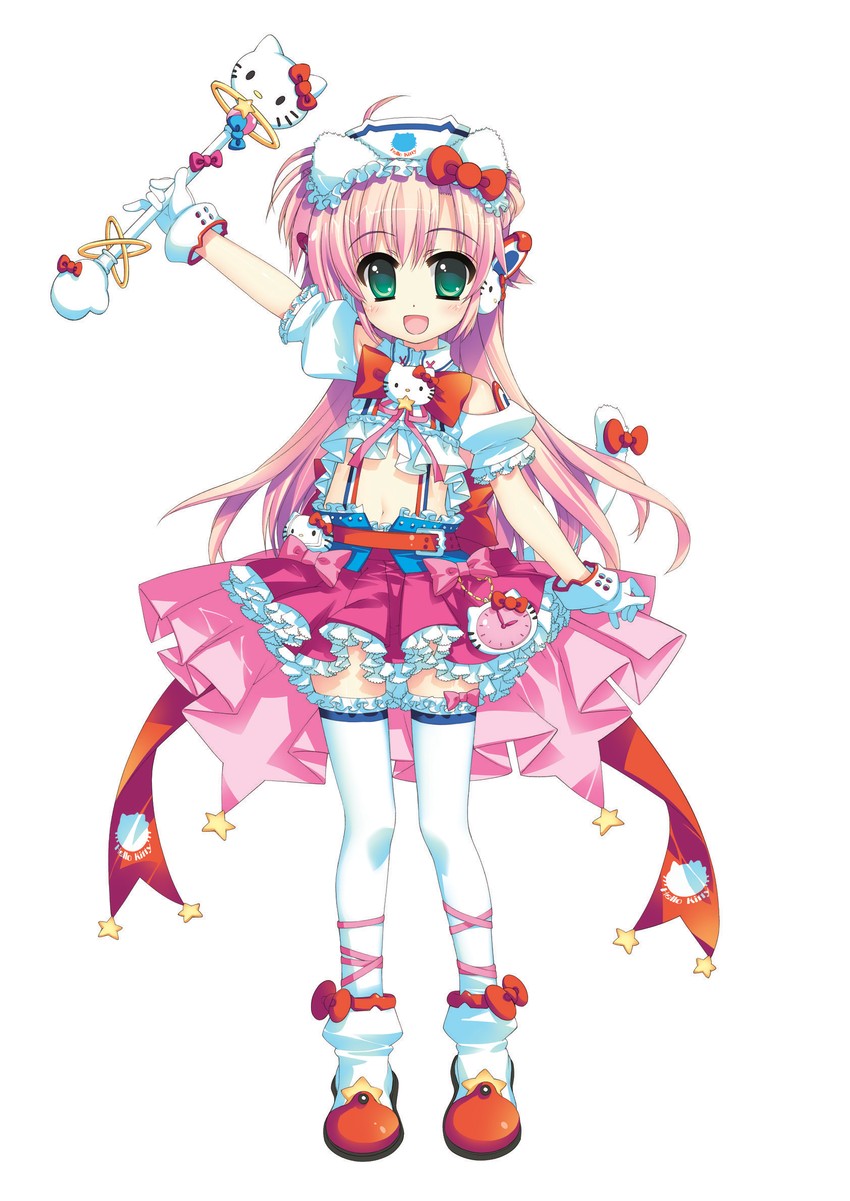 hello kitty (sanrio and 2 more) drawn by fujima_takuya
