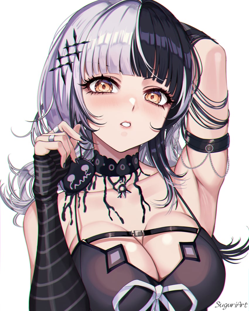 shiori novella (hololive and 1 more) drawn by ruby_suguri