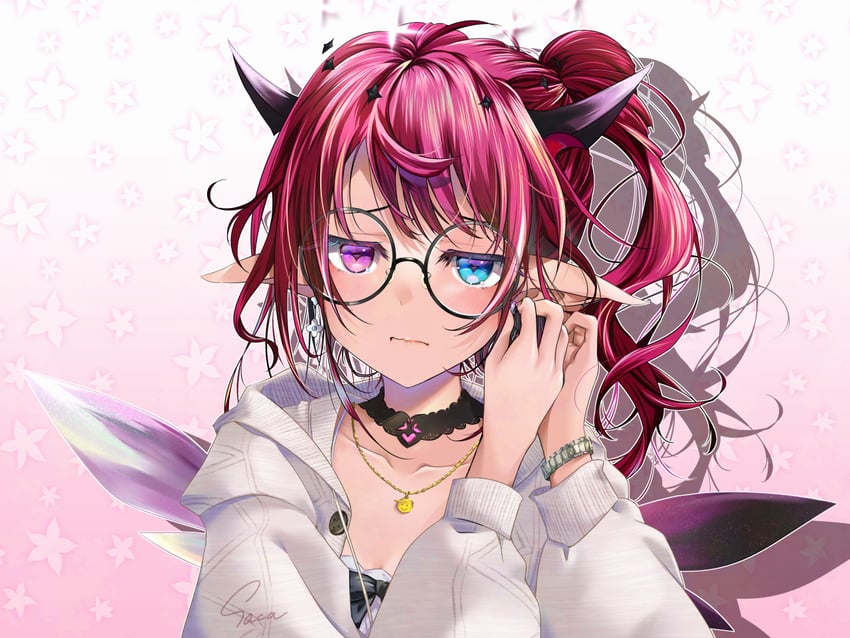irys and guyrys (hololive and 1 more) drawn by saca110