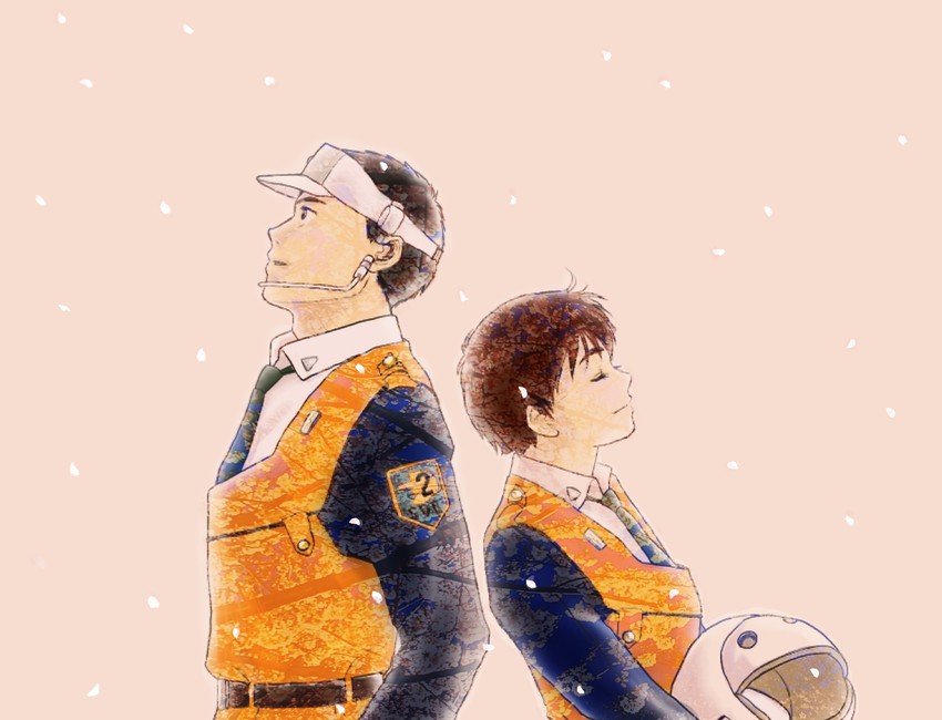 izumi noa and shinohara asuma (kidou keisatsu patlabor) drawn by ayaka_(lavie)