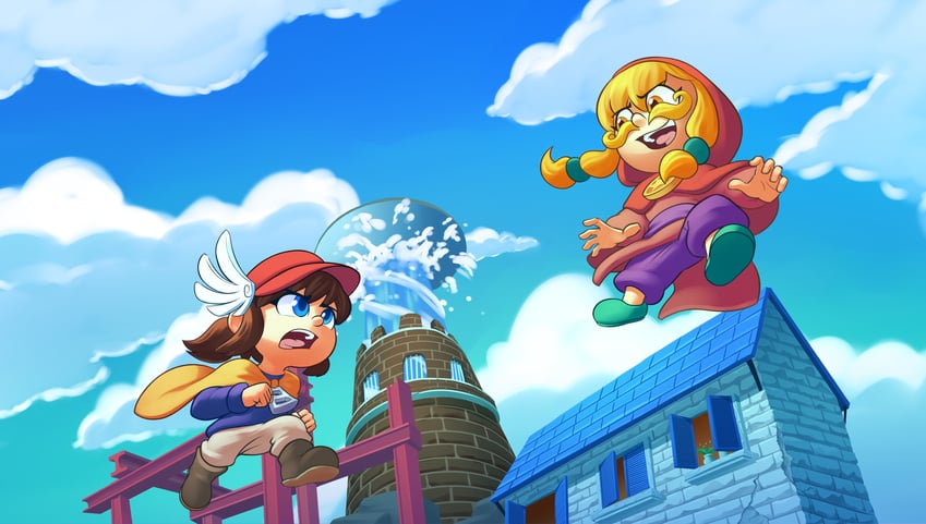 hat kid and mustache girl (a hat in time) drawn by sayman