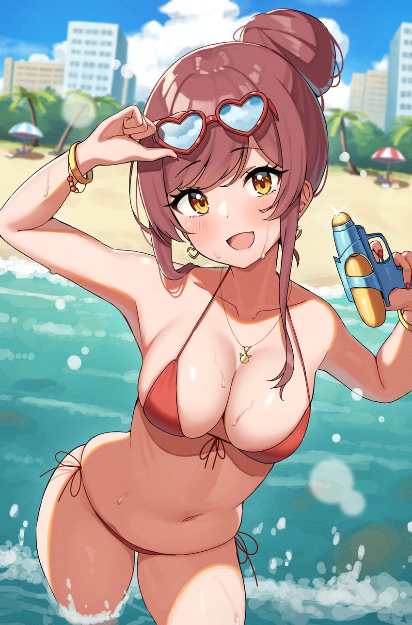 osaki amana (idolmaster and 1 more) drawn by wanimaru