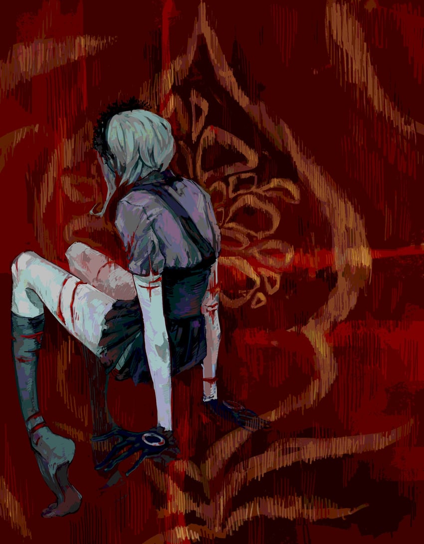 tojo kirumi (danganronpa and 1 more) drawn by muraena_(joyfulmuraena)