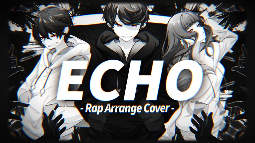 same, wowkun, and shuv t (indie utaite and 1 more) drawn by cluseller