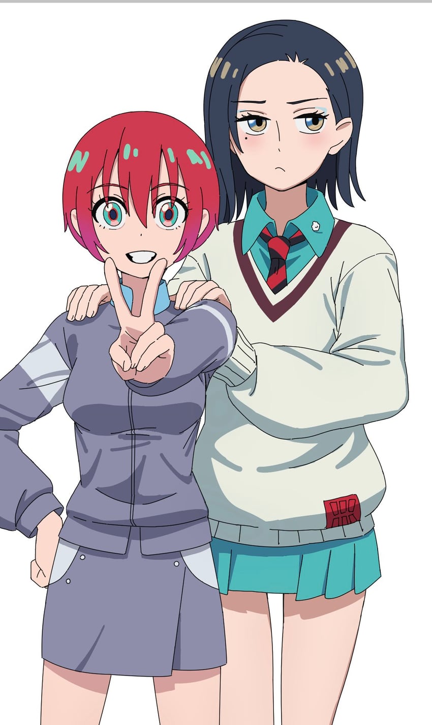 amate yuzuriha and comoli harcourt (gundam and 1 more) drawn by kippei