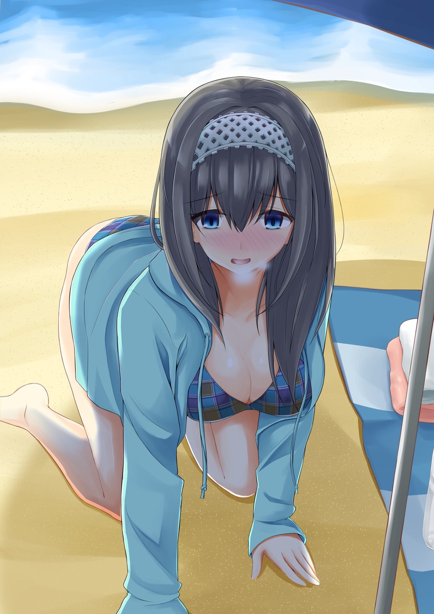 sagisawa fumika (idolmaster and 1 more) drawn by megurumiru