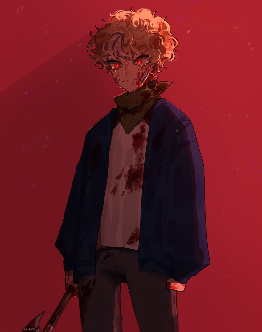 tommyinnit (minecraft youtube and 1 more) drawn by clint_oriel