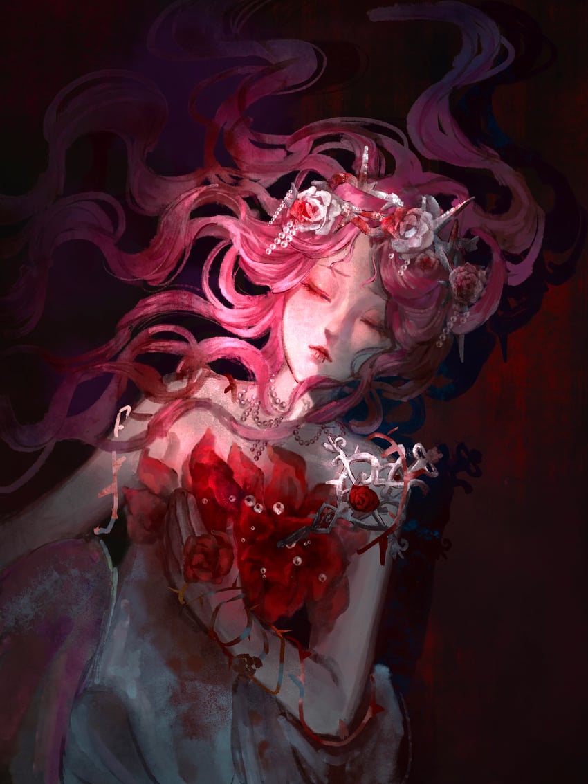 nikki and when roses perish (nikki and 1 more) drawn by sea0