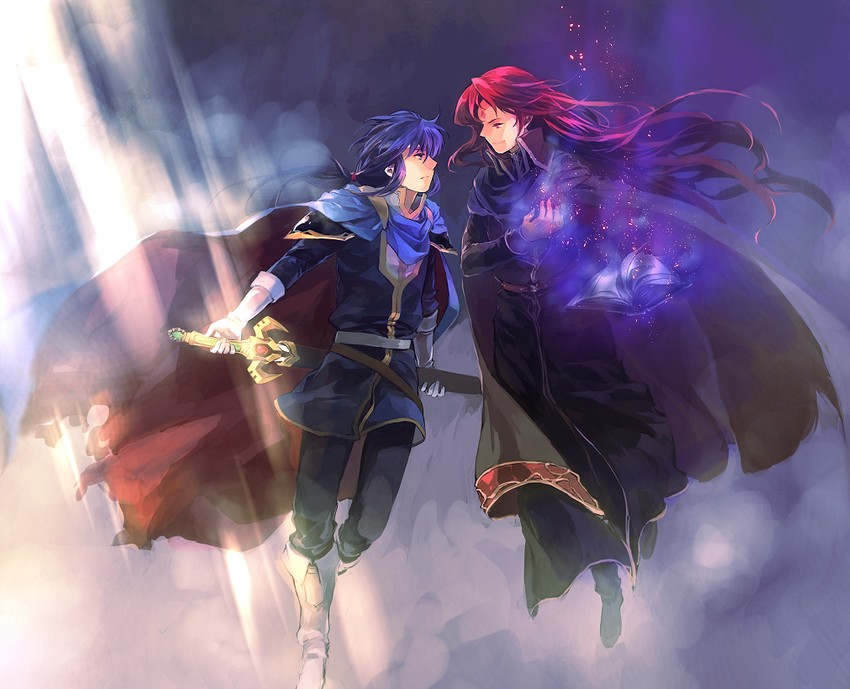 seliph and julius (fire emblem and 1 more) drawn by kaito_(sawayakasawaday)