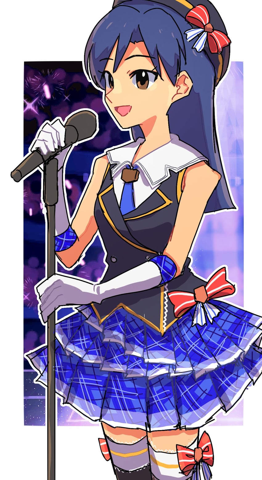 kisaragi chihaya (idolmaster and 1 more) drawn by kibitakibi