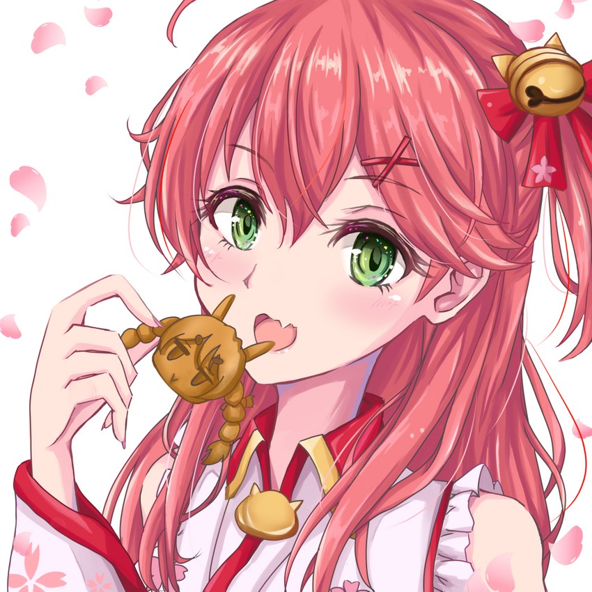usada pekora and sakura miko (hololive) drawn by mako1984