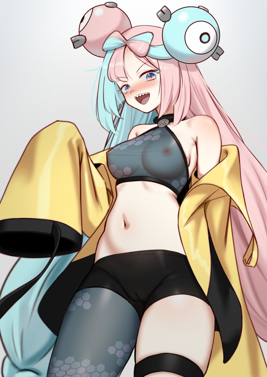 iono (pokemon and 1 more) drawn by woong_tis