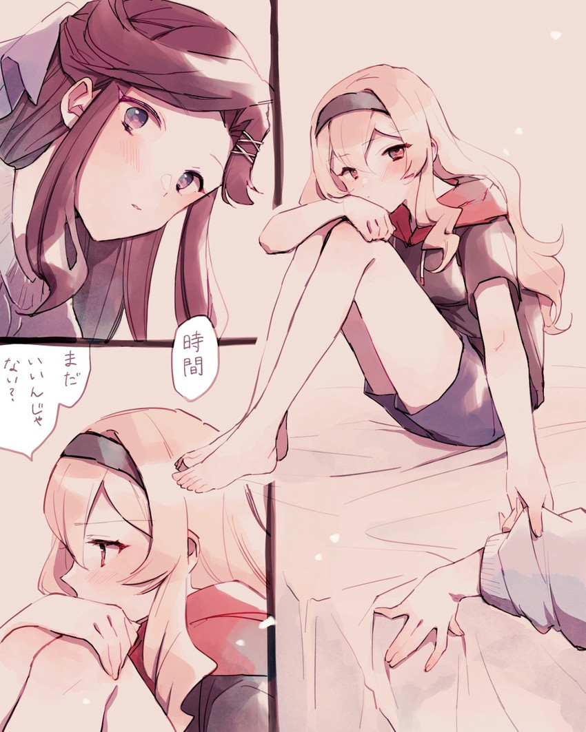 saijou claudine and tendou maya (shoujo kageki revue starlight) drawn by wato_(ko)