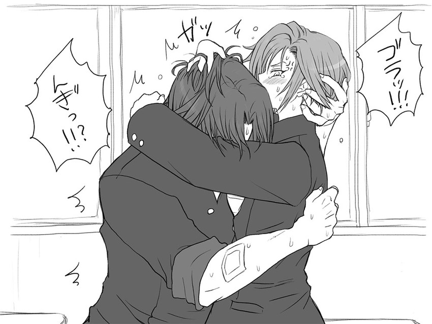 igarashi kyou and hasumi souji (seitenkango. shinyuu to) drawn by eroe